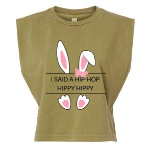 Hip Hop Easter Bunny Garment-Dyed Women's Muscle Tee