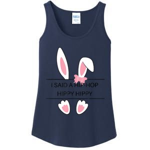 Hip Hop Easter Bunny Ladies Essential Tank