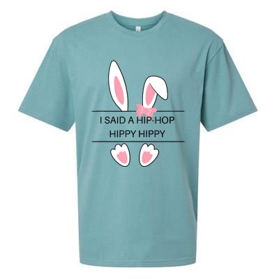 Hip Hop Easter Bunny Sueded Cloud Jersey T-Shirt