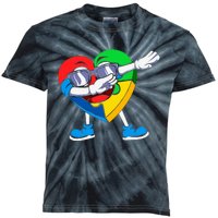 Heartpuzzledabbing Kids Tie-Dye T-Shirt