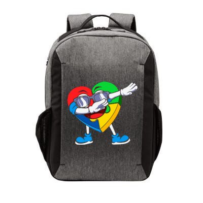 Heartpuzzledabbing Vector Backpack