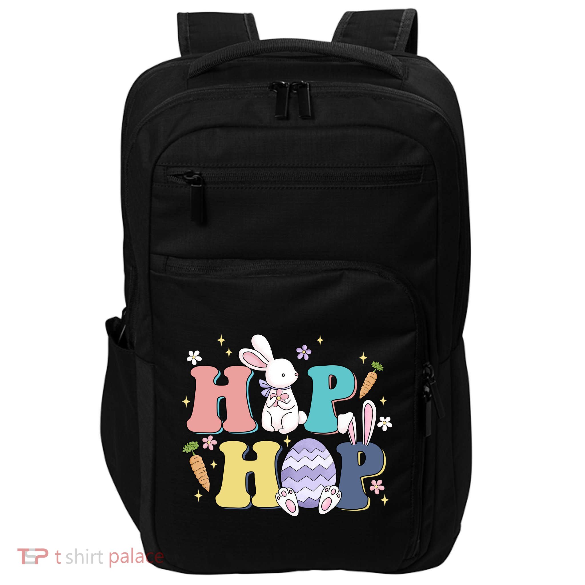 Hip Hop Easter Bunny Festive Holiday Cute Impact Tech Backpack