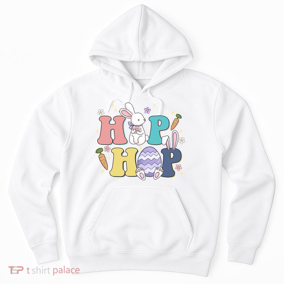 Hip Hop Easter Bunny Festive Holiday Cute Hoodie
