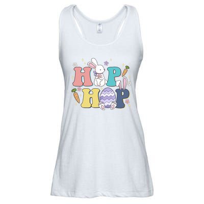 Hip Hop Easter Bunny Festive Holiday Cute Ladies Essential Flowy Tank