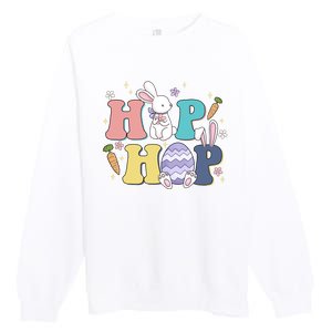 Hip Hop Easter Bunny Festive Holiday Cute Premium Crewneck Sweatshirt