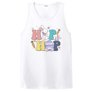 Hip Hop Easter Bunny Festive Holiday Cute PosiCharge Competitor Tank