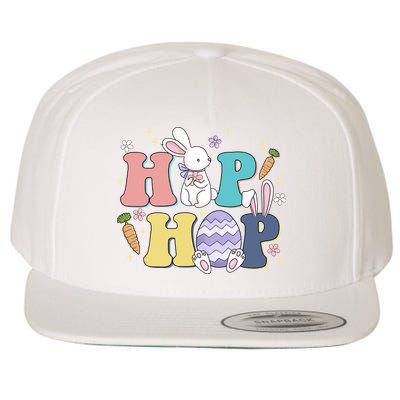 Hip Hop Easter Bunny Festive Holiday Cute Wool Snapback Cap