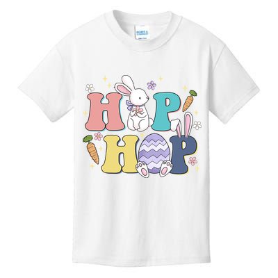 Hip Hop Easter Bunny Festive Holiday Cute Kids T-Shirt