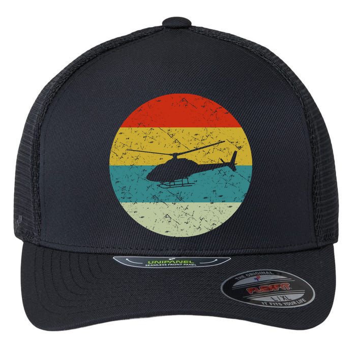 Helicopter Flexfit Unipanel Trucker Cap