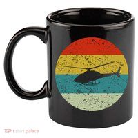 Helicopter 11oz C Handle Ceramic Mug
