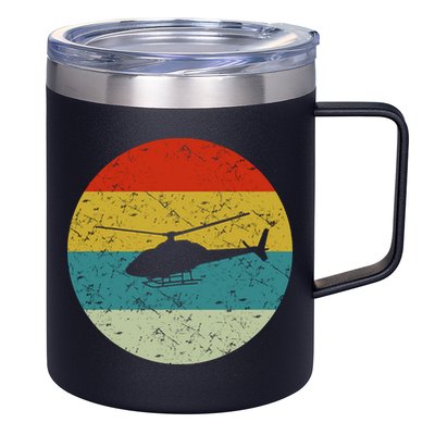 Helicopter 12oz Stainless Steel Coffee Mug