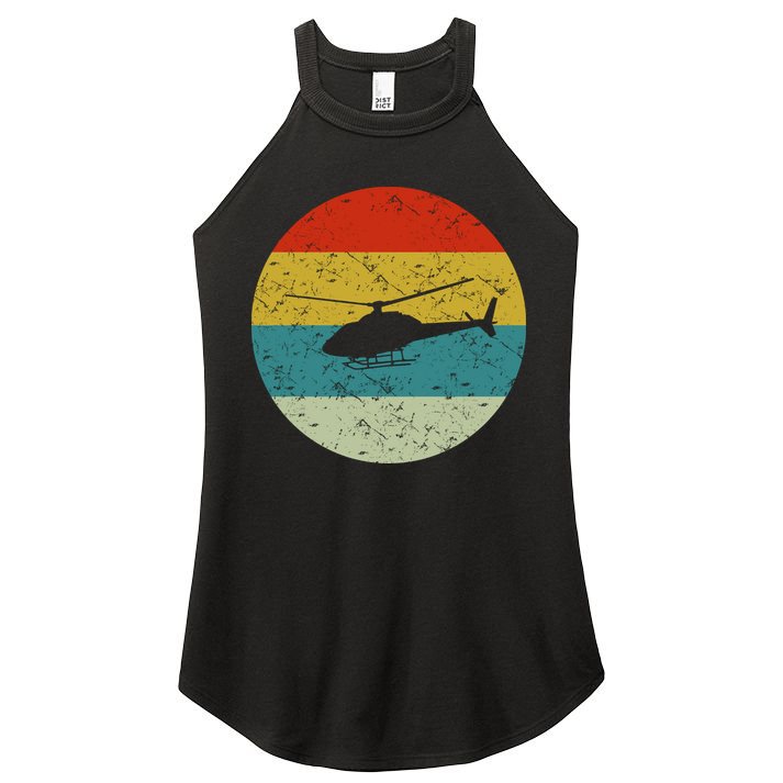 Helicopter Women's Perfect Tri Rocker Tank