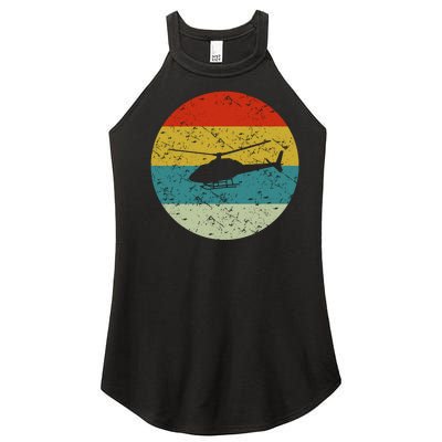 Helicopter Women’s Perfect Tri Rocker Tank