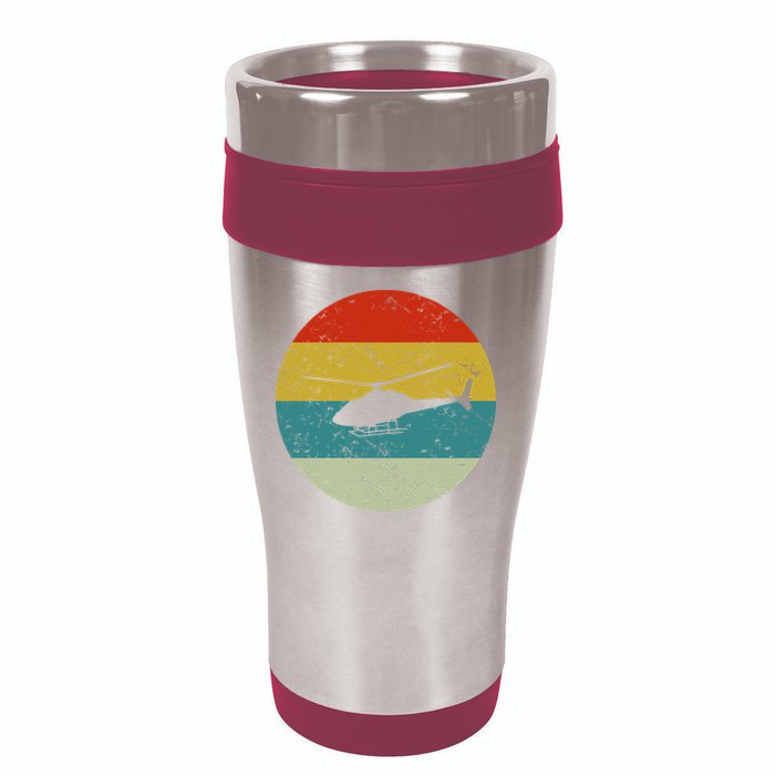 Helicopter 16oz Travel Tumbler