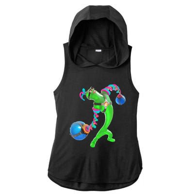 Helix Ladies PosiCharge Tri-Blend Wicking Draft Hoodie Tank