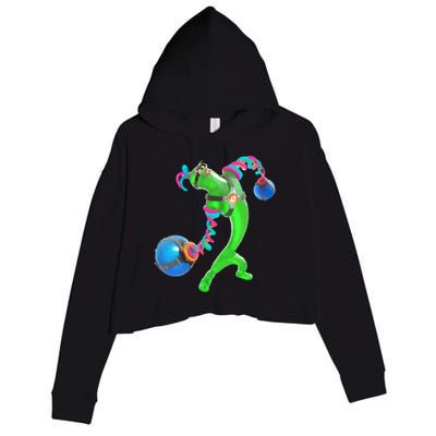 Helix Crop Fleece Hoodie