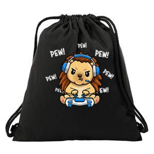 Hedgehog Drawstring Bag