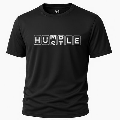 Humble Hustle Entrpreneur Cool Hustler Hard Work Cooling Performance Crew T-Shirt