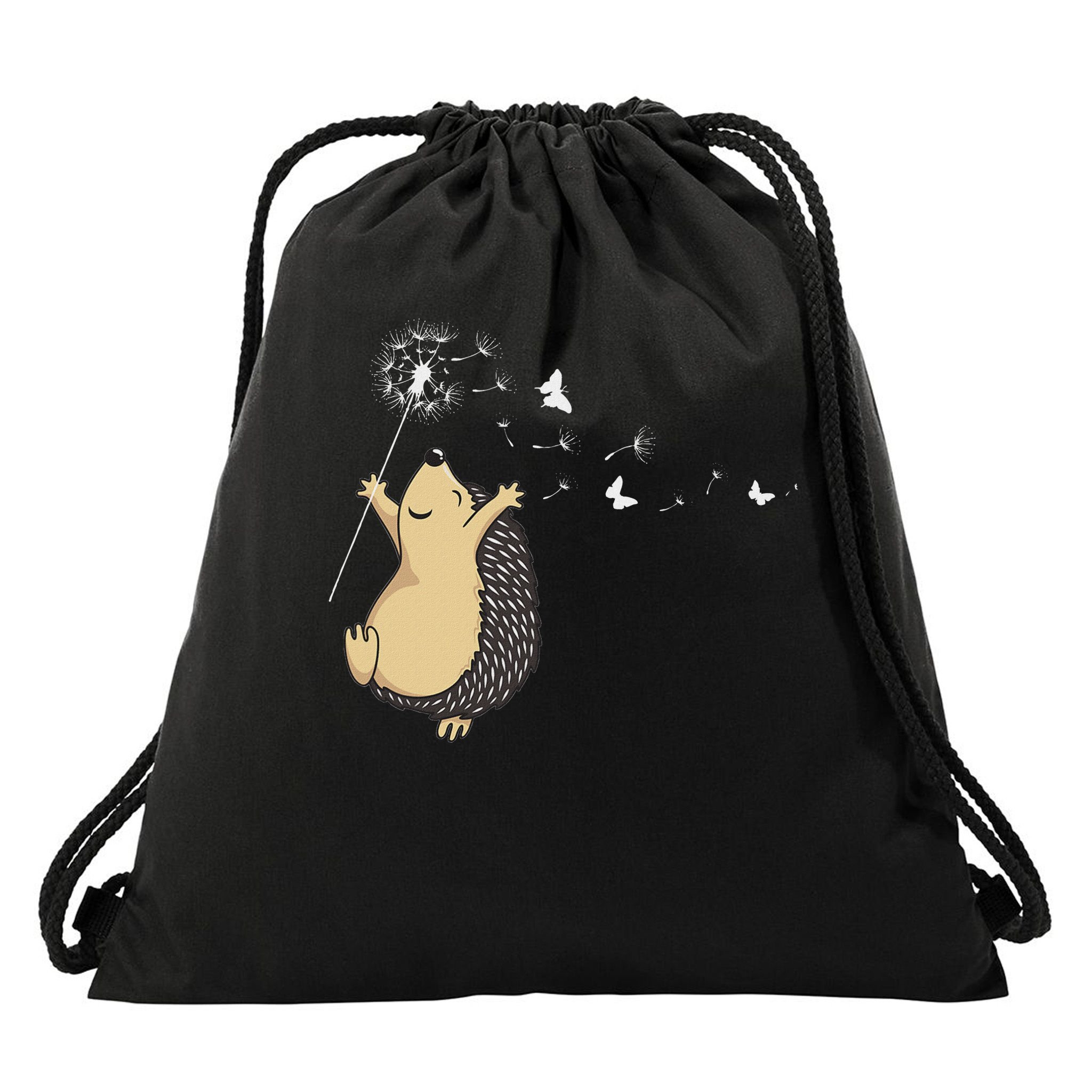 Hedgehog Drawstring Bag