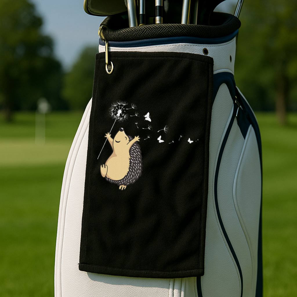 Hedgehog Golf Towel