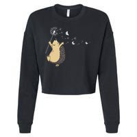 Hedgehog Cropped Pullover Crew