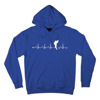 Hockey Heartbeat Ekg Pulse Hockey Player Lover Gift Hoodie