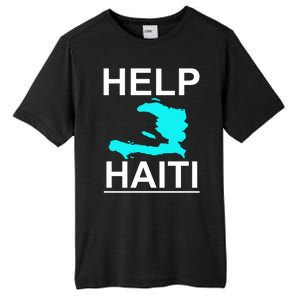 Help Haiti Earthquake Relief Tall Fusion ChromaSoft Performance T-Shirt