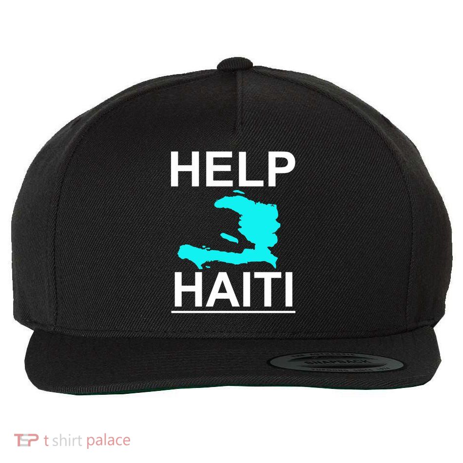 Help Haiti Earthquake Relief Wool Snapback Cap