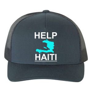 Help Haiti Earthquake Relief Yupoong Adult 5-Panel Trucker Hat