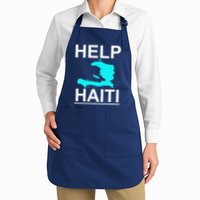 Help Haiti Earthquake Relief Apron