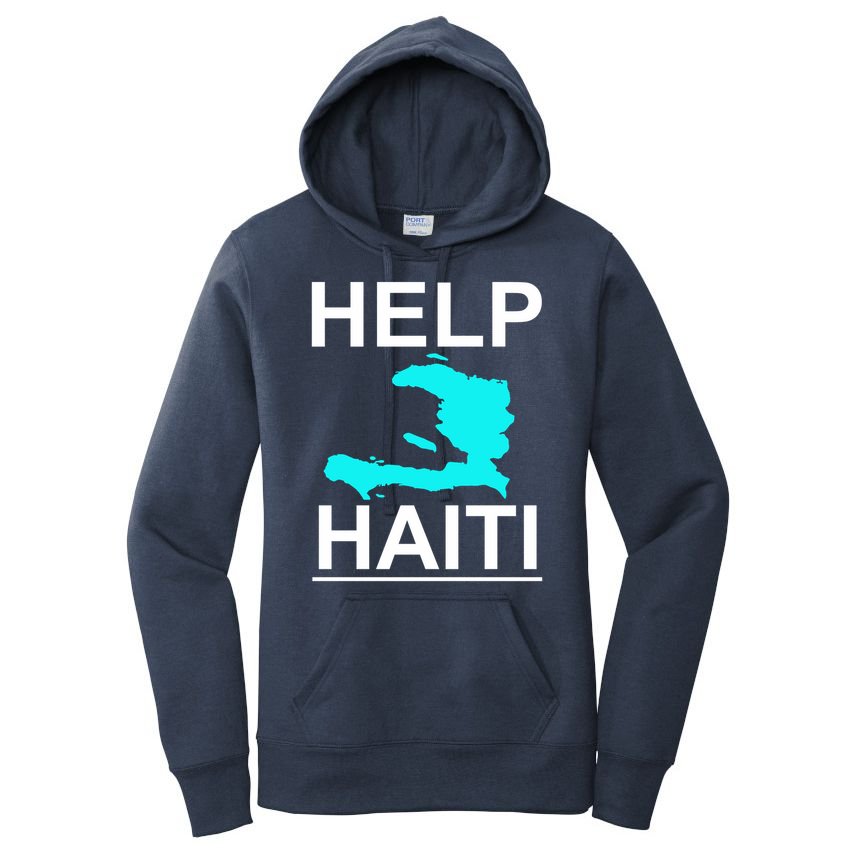 Help Haiti Earthquake Relief Women's Pullover Hoodie