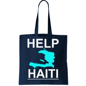 Help Haiti Earthquake Relief Tote Bag