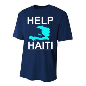 Help Haiti Earthquake Relief Performance Sprint T-Shirt