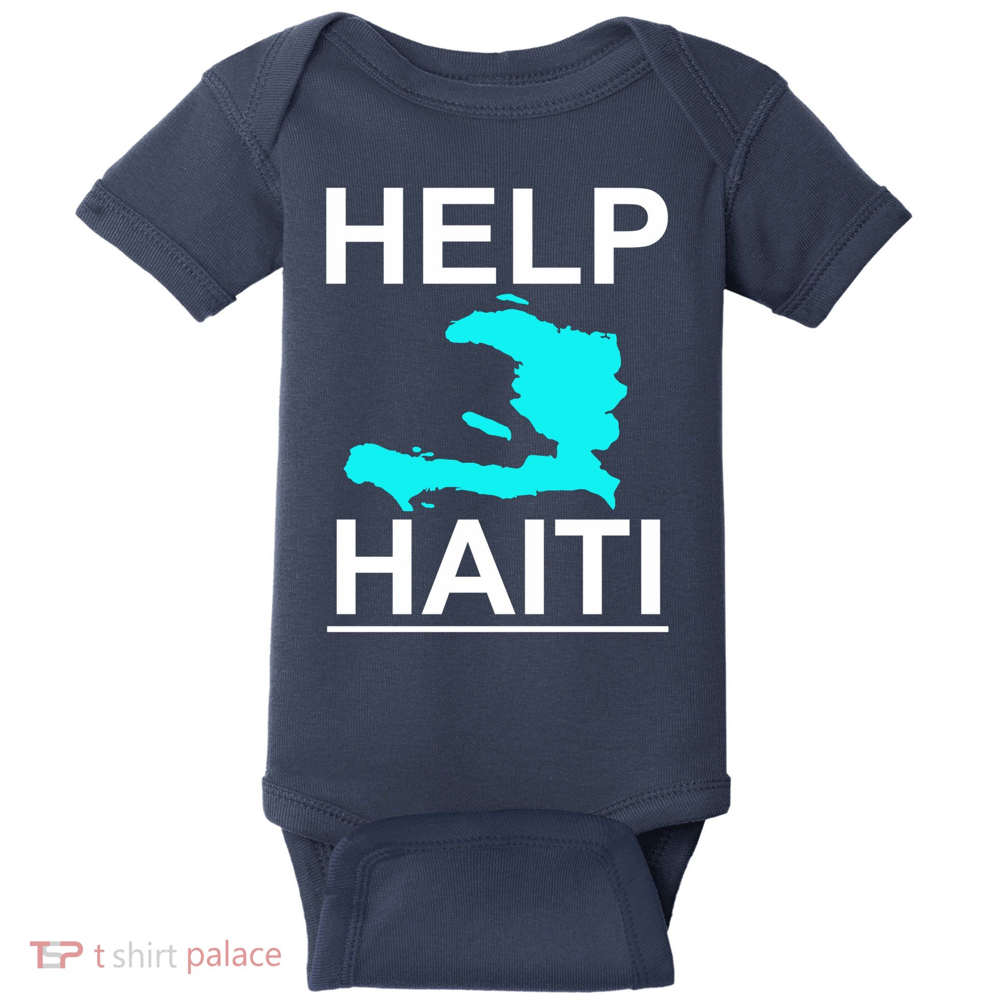 Help Haiti Earthquake Relief Baby Bodysuit