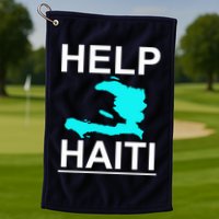 Help Haiti Earthquake Relief Golf Towel