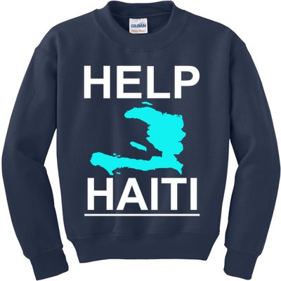 Help Haiti Earthquake Relief Kids Sweatshirt