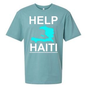 Help Haiti Earthquake Relief Sueded Cloud Jersey T-Shirt