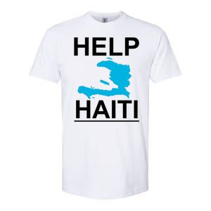 Help Haiti Earthquake Relief Softstyle CVC T-Shirt