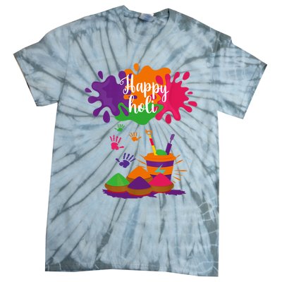 Happy Holi Festival Outfit For Family Tie-Dye T-Shirt