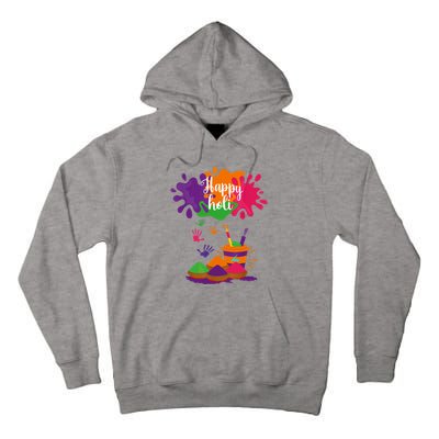 Happy Holi Festival Outfit For Family Tall Hoodie