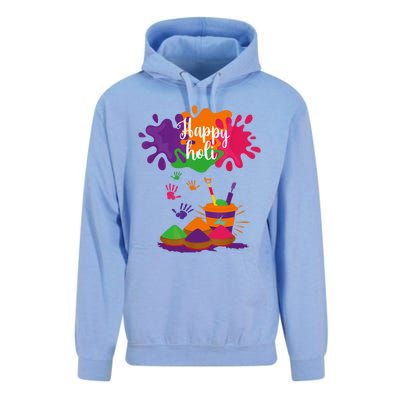 Happy Holi Festival Outfit For Family Unisex Surf Hoodie