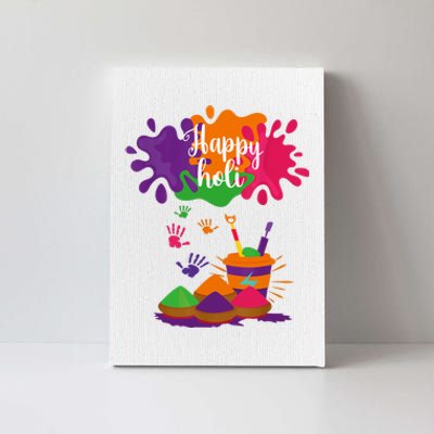 Happy Holi Festival Outfit For Family Canvas