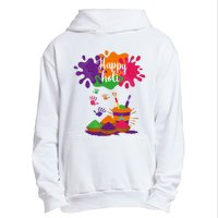 Happy Holi Festival Outfit For Family Urban Pullover Hoodie