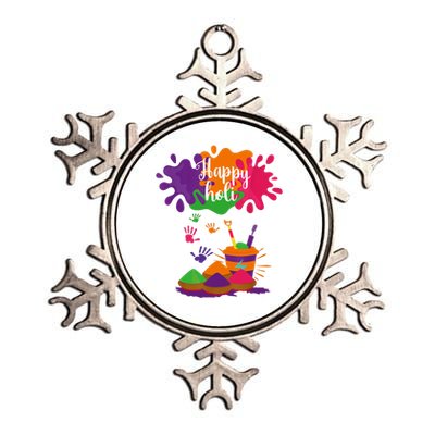 Happy Holi Festival Outfit For Family Metallic Star Ornament