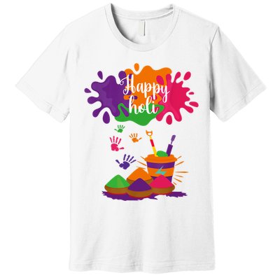 Happy Holi Festival Outfit For Family Premium T-Shirt