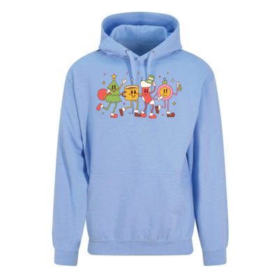 Happy Holiday Festive Christmas Cute Smile Unisex Surf Hoodie