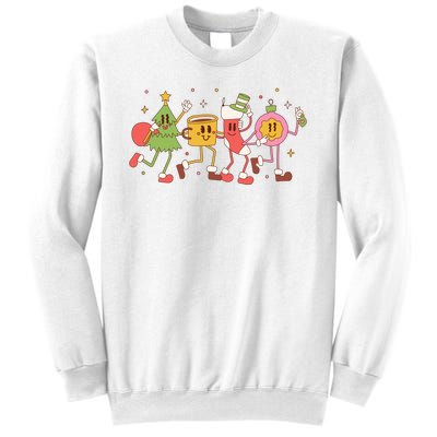 Happy Holiday Festive Christmas Cute Smile Sweatshirt