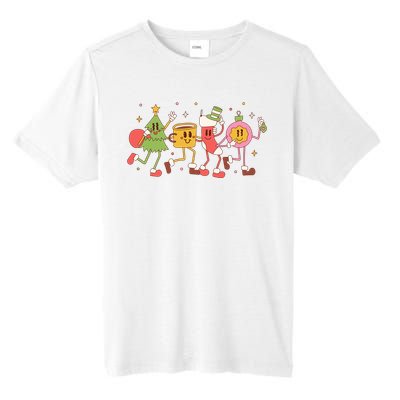 Happy Holiday Festive Christmas Cute Smile Tall Fusion ChromaSoft Performance T-Shirt