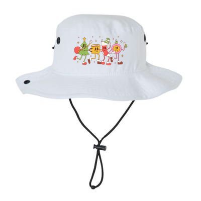 Happy Holiday Festive Christmas Cute Smile Bucket Hat