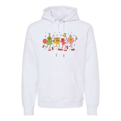 Happy Holiday Festive Christmas Cute Smile Premium Hoodie